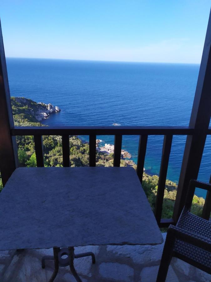 Double Studio Room With Two Single Beds Tsagarada Exterior foto